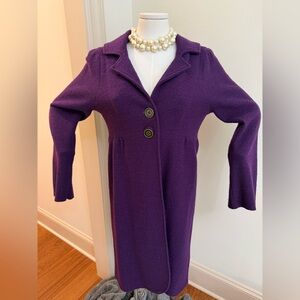 Cullen ladies medium purple coat